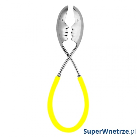 Szczypce Casa Bugatti Molla Kiss żółte