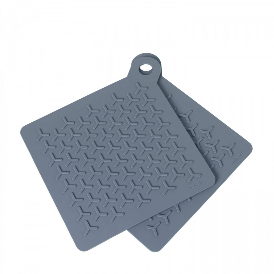2 podkładki 20x20cm Blomus FLIP granatowe