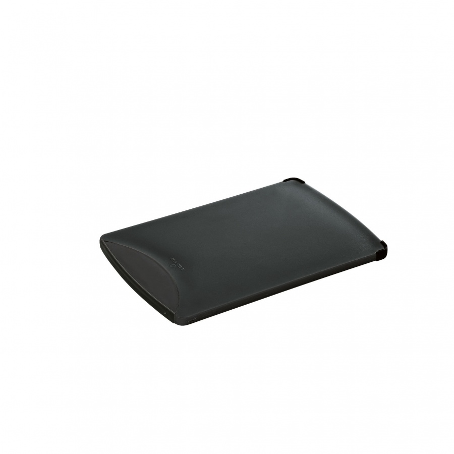 Deska do krojenia, tworzywo sztuczne, 25 x 16 cm, czarna