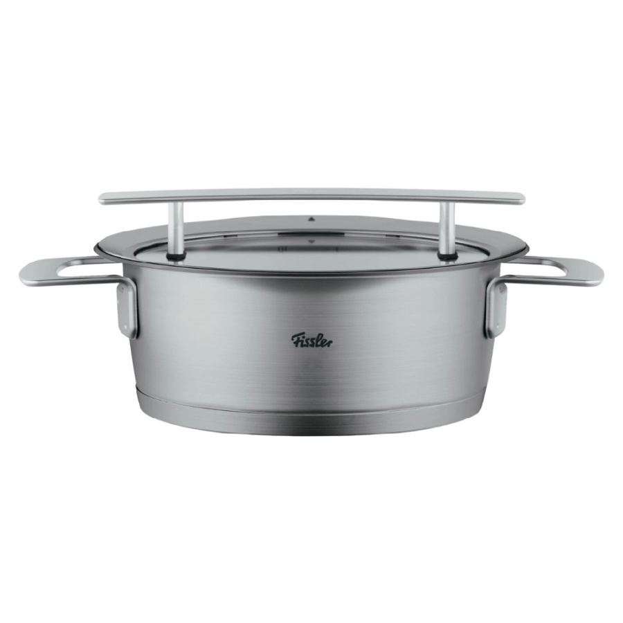 Fissler - phi collection® - garnek niski ze szklaną pokrywą - 2,3 l - 20 cm