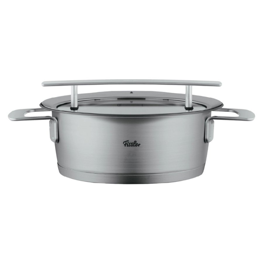 Fissler - phi collection® - garnek niski ze szklaną pokrywą - 2,3 l - 20 cm