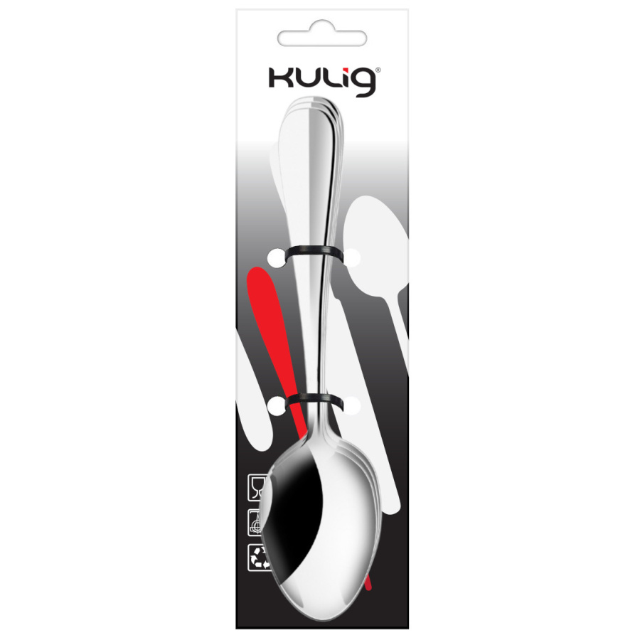 łyżeczka do herbaty luce srebrna 3 sztuki zawieszka 1357