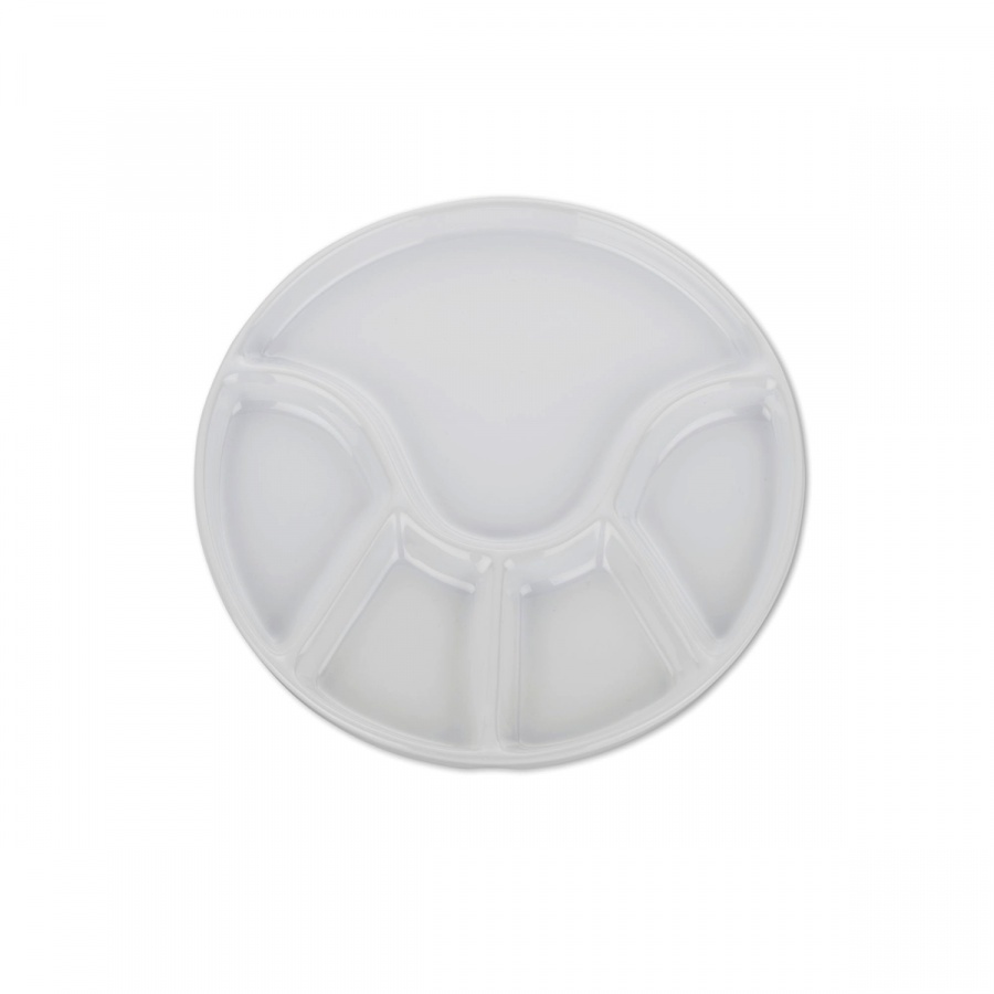 talerz do fondue, śred.23 cm, biały