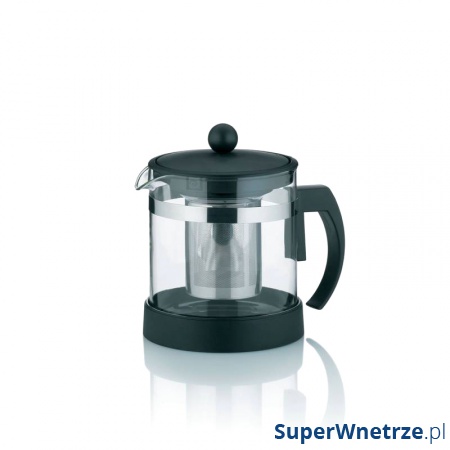 Dzbanek do herbaty z zaparzaczem 1 l Kela Auron czarny
