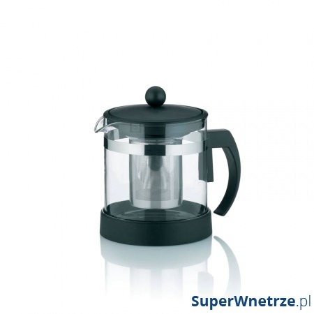 Dzbanek do herbaty z zaparzaczem 1 l Kela Auron czarny