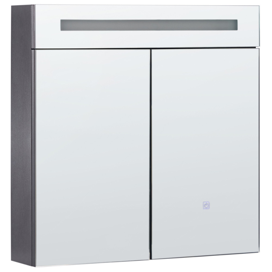 Szafka łazienkowa jaramillo 60 cm 60 cm czarny