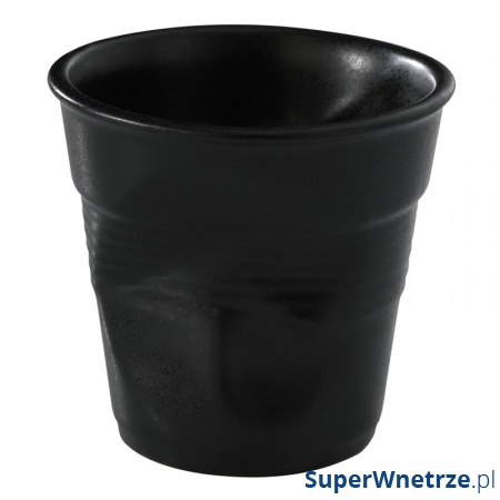 Kubek 80 ml do espresso Revol Froisses czarny