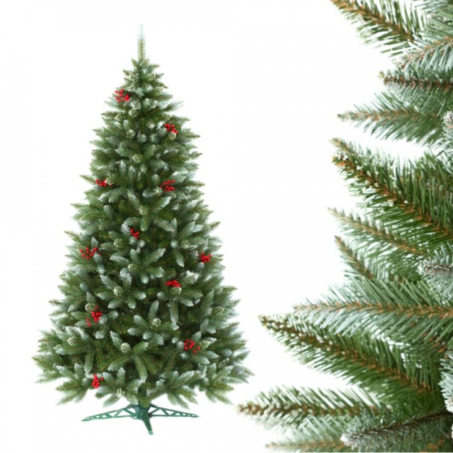 Choinka sztuczna świerk diamentowy 180 cm + stojak