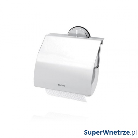 Uchwyt na papier toaletowy stal polerowana 14,8cm Brabantia Bathroom line srebrny