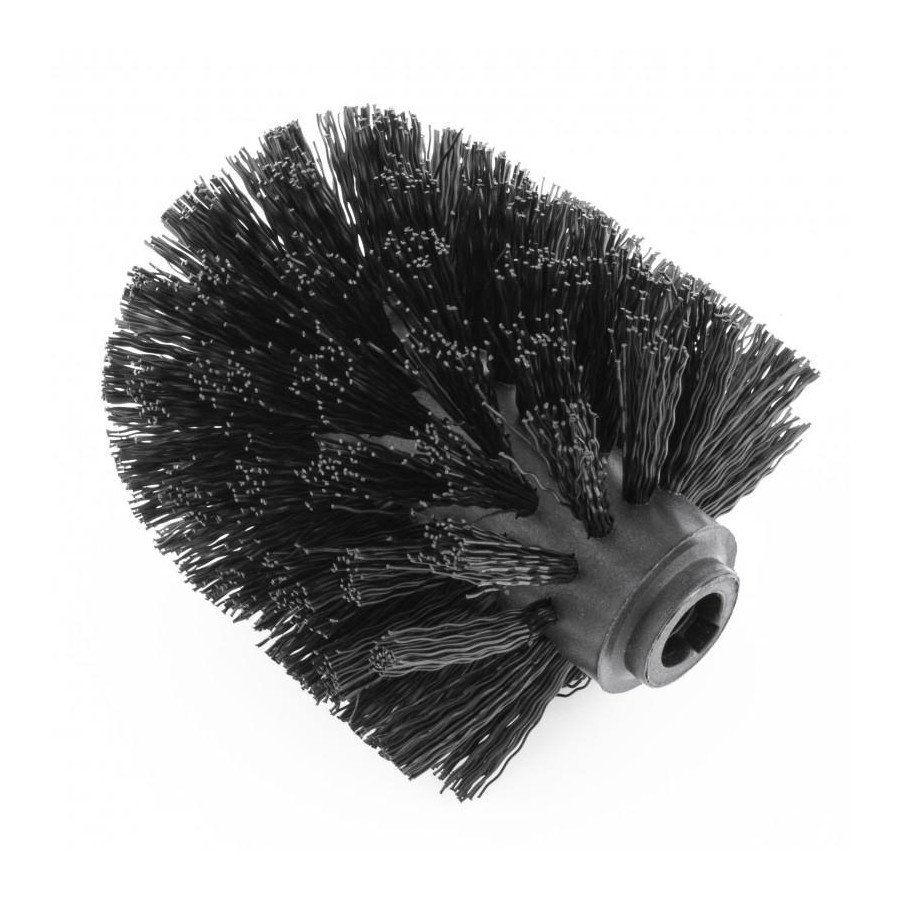 Zapasowa końcówka główka do szczotki wc czarna - yoka