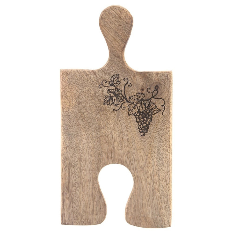 Deska do krojenia serwowania drewniana mango 29,5x15cm