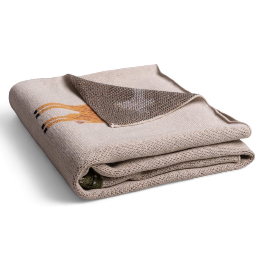 Kocyk RAINBOW z bawełny 80x100