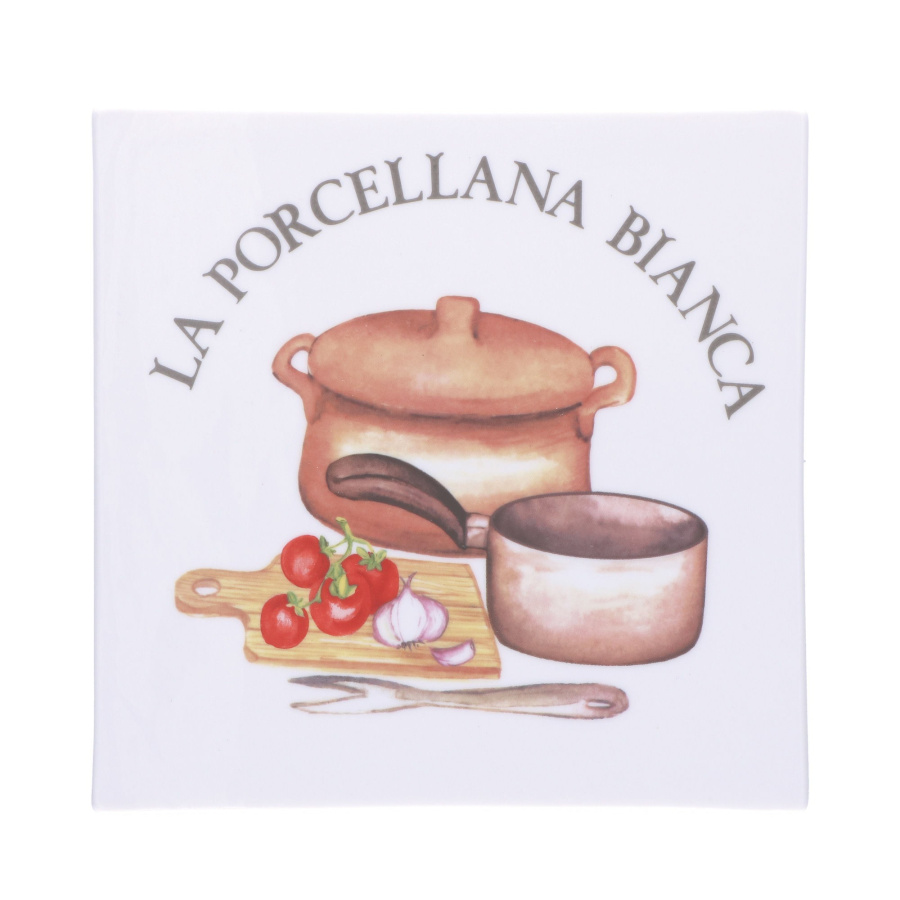 Podstawka kwadratowa conserva - biały, 18 cm