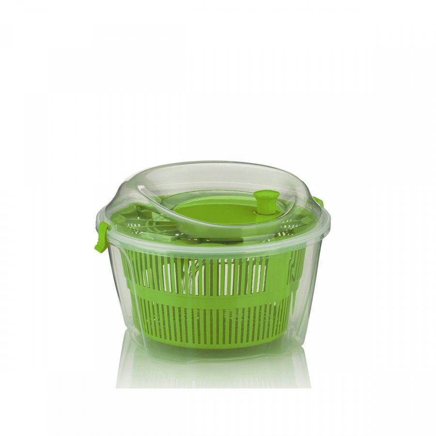 suszarka do sałaty, śred. 24,5x17,5 cm, zielona