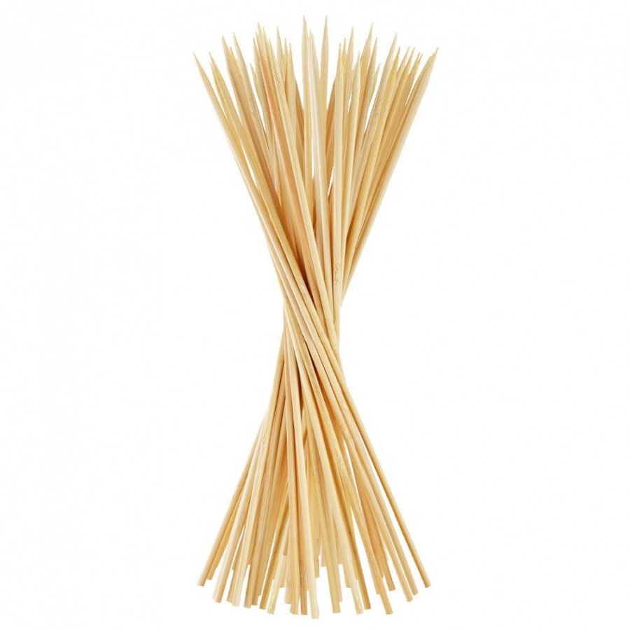 Wykałaczki drewniane szpikulce do szaszłyków długie zestaw 50 szt. 30 cm