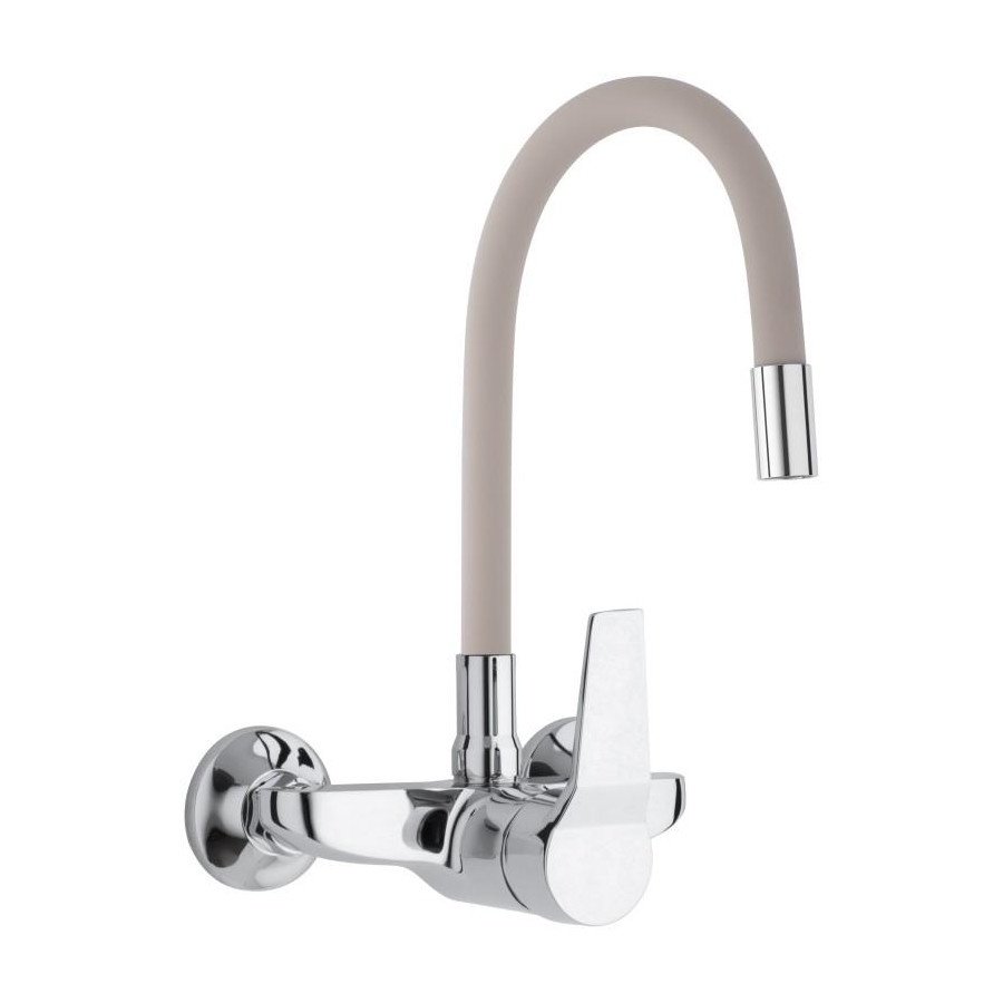 Bateria kuchenna ścienna elastyczna wylewka kran - yoka