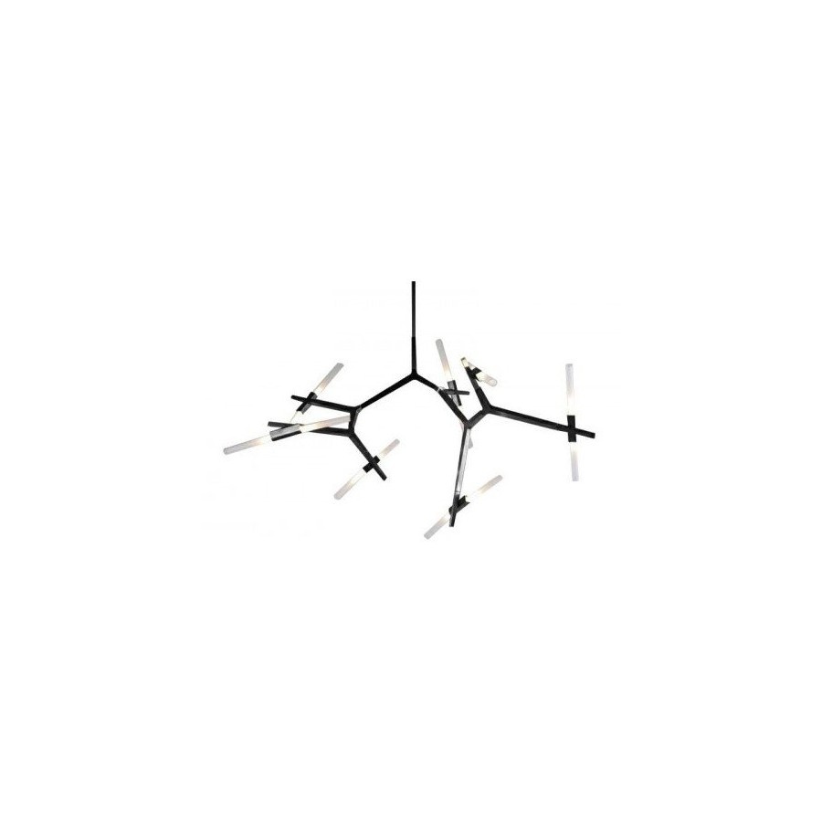 Lampa wisząca sticks-14 czarna