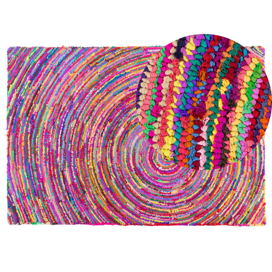 Dywan 140 x 200 cm wielokolorowy malatya