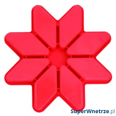 Forma 8 elementów Star Pavoni Gwiazda czerwona