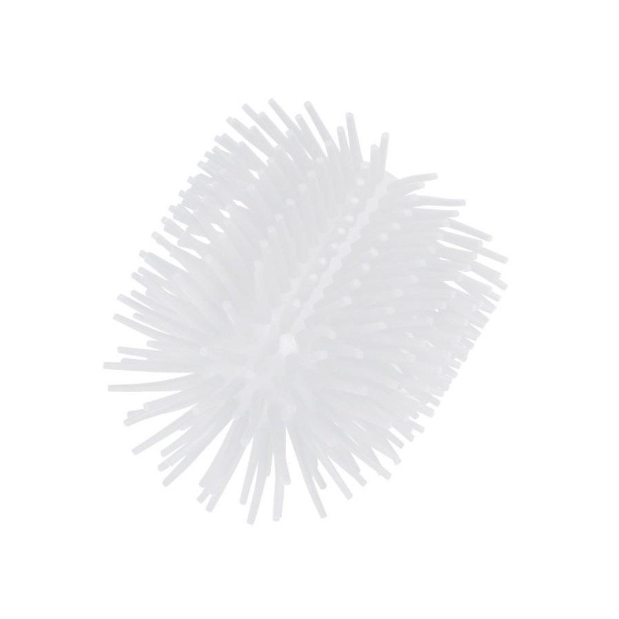 Zamienna końcówka główka szczotka wc silikon biała - yoka