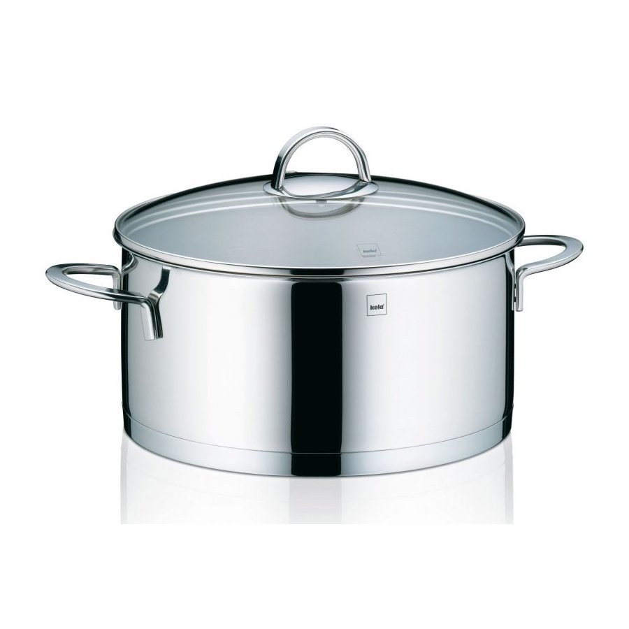 Garnek 5l z pokrywką Kela Cailin srebrny