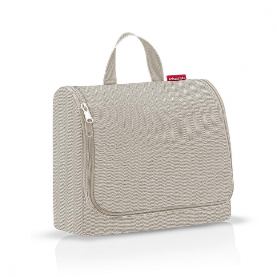 Kosmetyczka toiletbag xl, herringbone sand