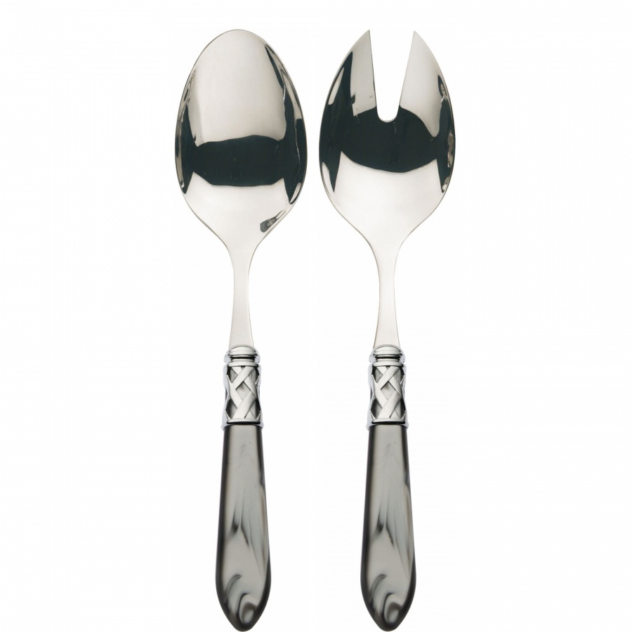 Aladdin grey - 2cz. zestaw do sałatek