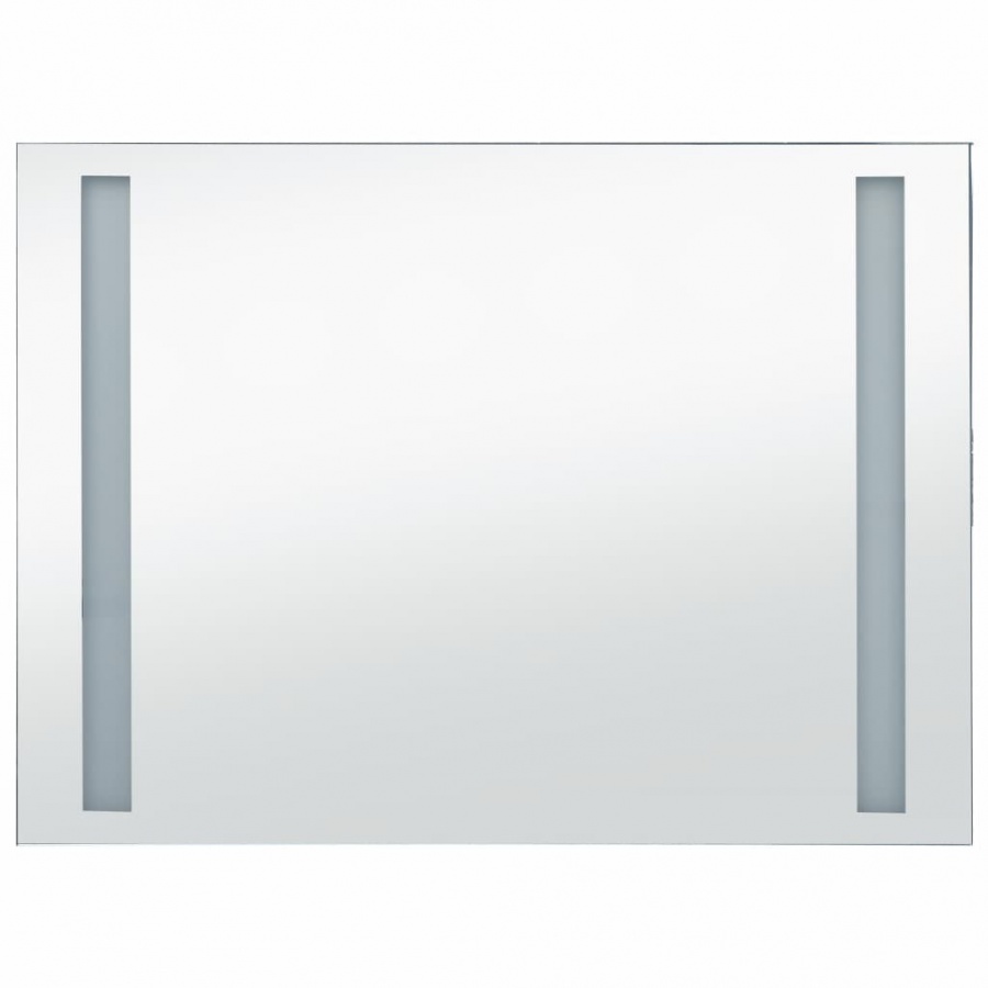 Ścienne lustro łazienkowe z LED, 100 x 60 cm