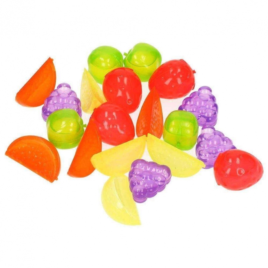 Kostki lodowe wielorazowe owoce forma na lód do kostek lodu zestaw komplet 20 sztuk