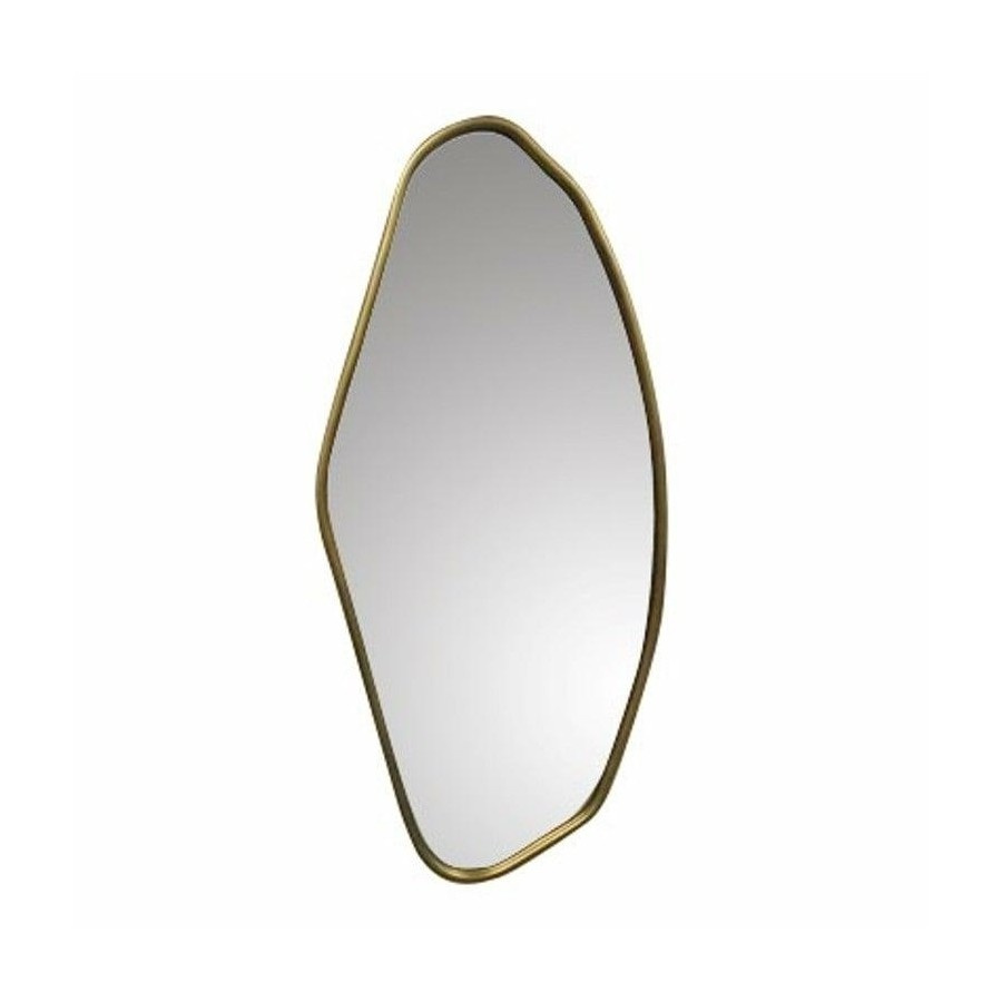 Richmond lustro ścienne eldon złote