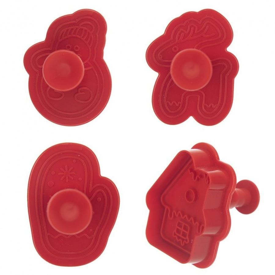 Wykrawacze do ciastek boże narodzenie 4 szt.