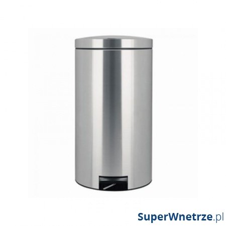 Kosz 2x20l Brabantia Twin Bin srebrny