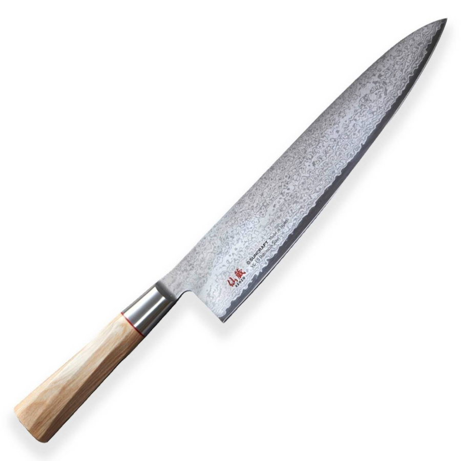 Nóż kuchenny Suncraft SENZO TWISTED OCTAGON Chef 240 mm [TO-06]
