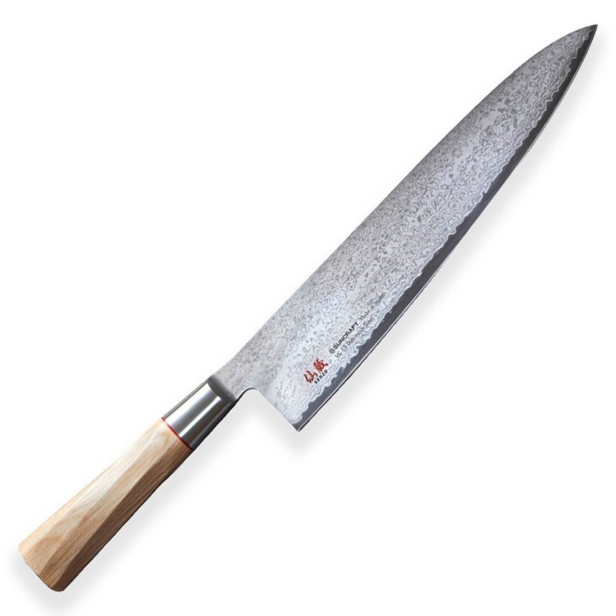 Nóż kuchenny Suncraft SENZO TWISTED OCTAGON Chef 240 mm [TO-06]