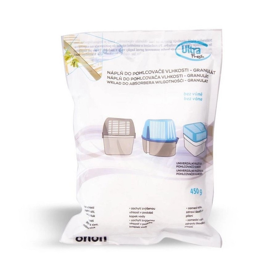 Wkład do pochłaniacza wilgoci granulki ultra fresh 450 g