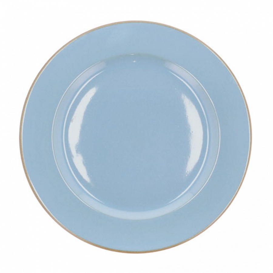 Talerz deserowy 22 cm wood/ocean 26819