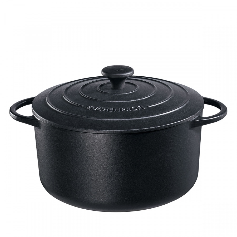 Garnek 5,3l do zapiekania Kuchenprofi Provence czarny