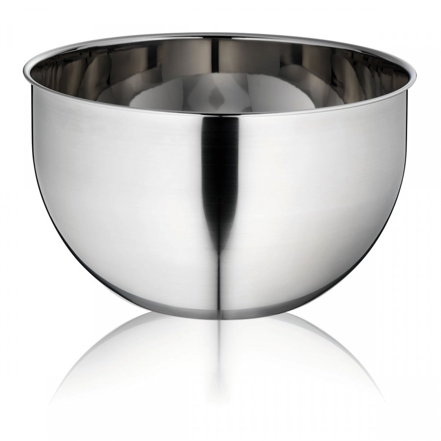 stalowa miska, śred.26 cm, wys. 16 cm, 6,0 l