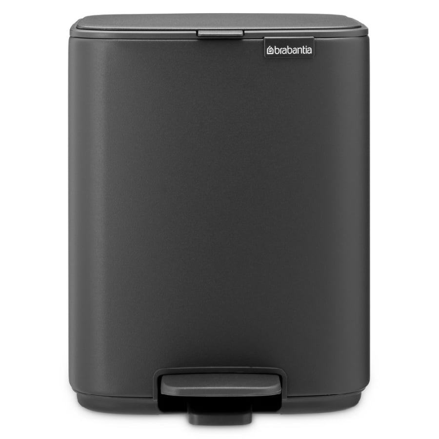 BRABANTIA 237980 - Bo Pedal Bin - Kosz 7 l - Mineral Infinite Grey