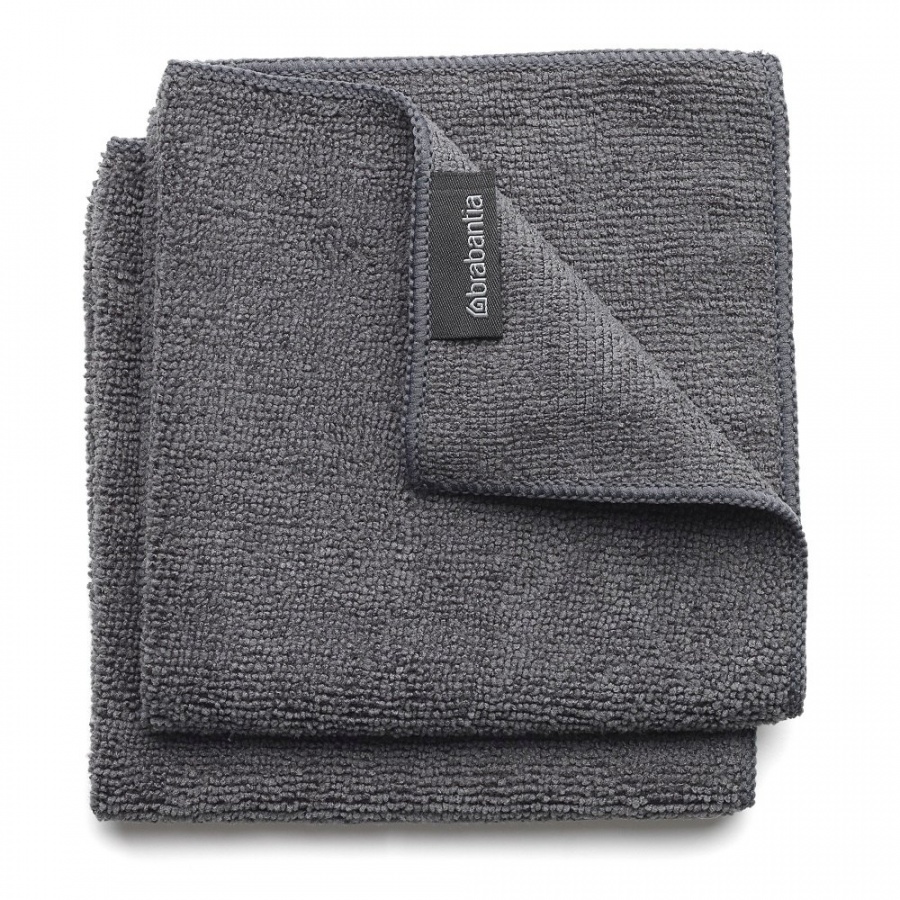 Ściereczki z mikrofibry 2 szt. Sink Side Brabantia ciemnoszare