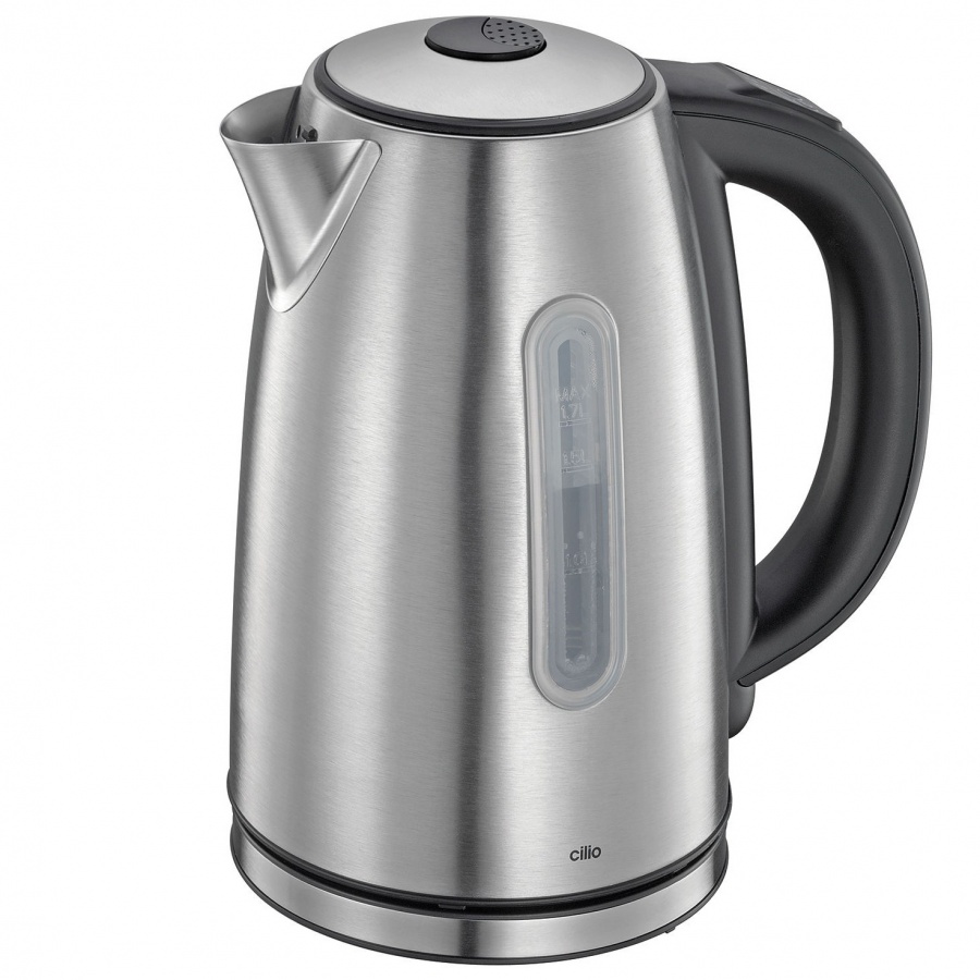 czajnik elektryczny, z regulacją temperatury, stal nierdzewna, 1,7 l, śred. 15 x 25 cm