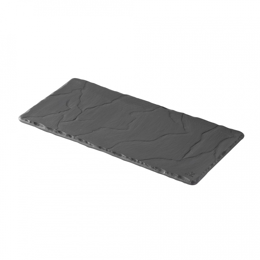 Taca ceramiczna 30x11 cm Revol Basalt prostokątna