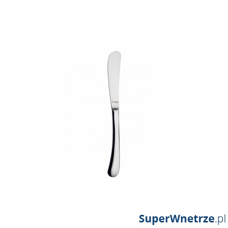 Nóż do masła z piłowatym ostrzem 19cm Casa Bugatti SETTIMOCIELO srebrny