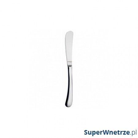 Nóż do masła z piłowatym ostrzem 19cm Casa Bugatti SETTIMOCIELO srebrny