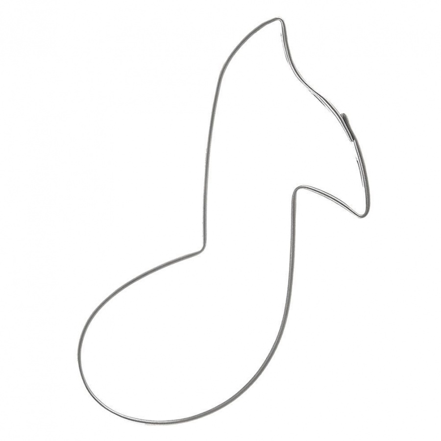 Wykrawacz cukierniczy stalowy foremka do ciastek pierników nuta nutka