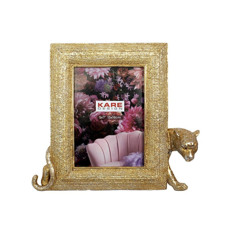 Kare ramka na zdjęcia leopard 13x18 cm