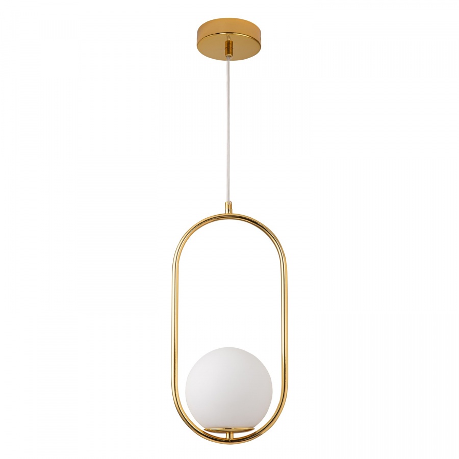 Lampa wisząca costa solo złota 40 cm