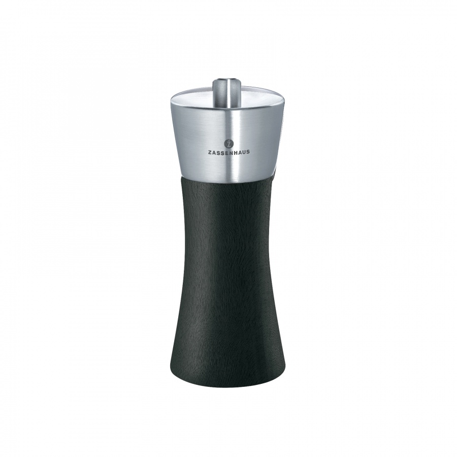 Młynek do soli 14 cm Zassenhaus Augsburg czarny