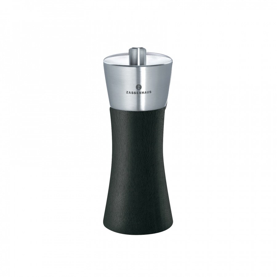 Młynek do soli 14 cm Zassenhaus Augsburg czarny