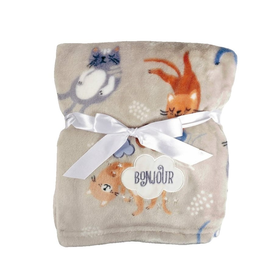 Kocyk RICCO z haftem 75x100